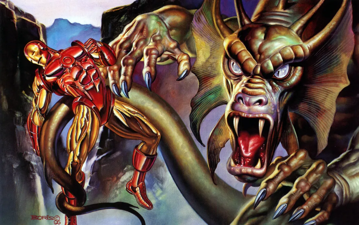 Iron Man Vs Fang Foom